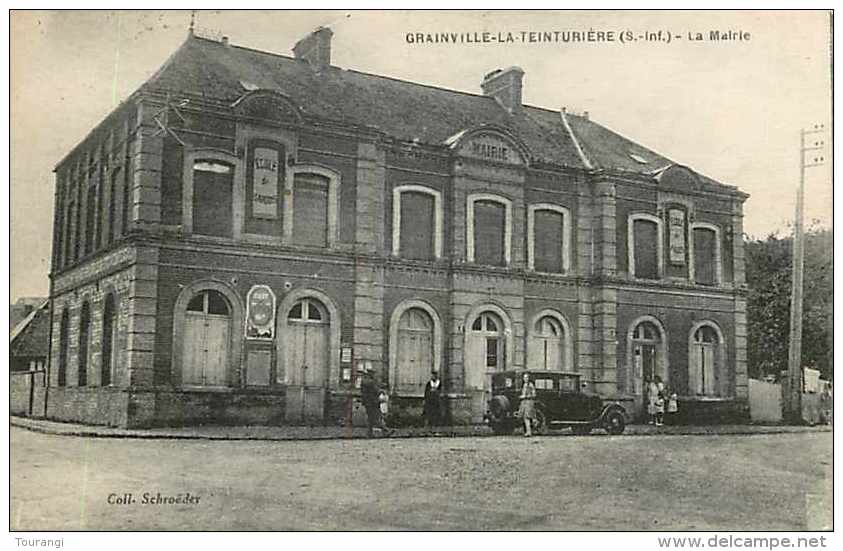 0115 881: Grainville-la-Teinturière  -  Mairie - Autres & Non Classés