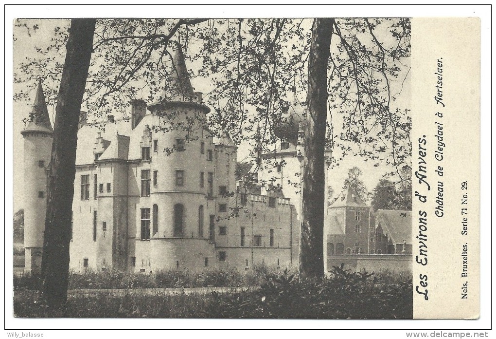 CPA - Environs D'Anvers - AARTSELAAR - Château De Cleydael à AERTSELAER - Kasteel  // - Aartselaar