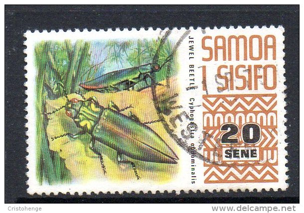 Samoa 1972-76 Definitives - 20s Beetle Used - Samoa