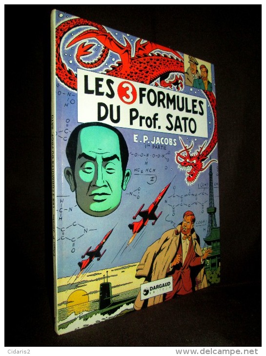 BD Bande Dessinée BLAKE & MORTIMER 10 «3 FORMULES Du Prof. SATO» 1er P. MORTIMER à TOKYO Edgar P. JACOBS EO1977 TTBE !!! - Blake Et Mortimer