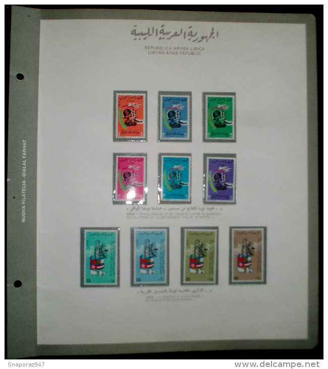 1970/75 Libia Collection Of Albums 21 Pages MNH** - Collections (en Albums)