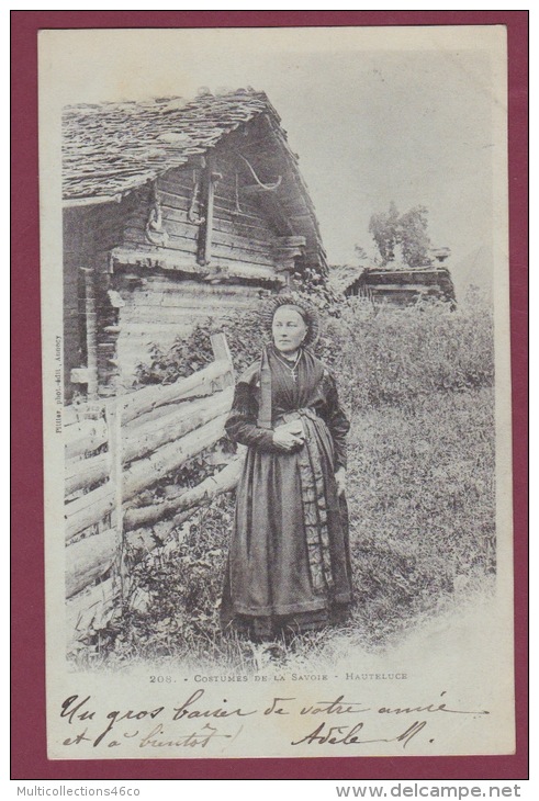 73 - 250415 - HAUTELUCE - Costumes De La Savoir - Folklore Coiffe - Autres & Non Classés