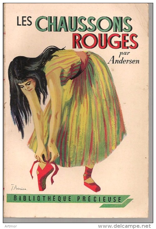 ANDERSEN - LES CHAUSSONS ROUGES  - GRÛND - 1955 - Cuentos