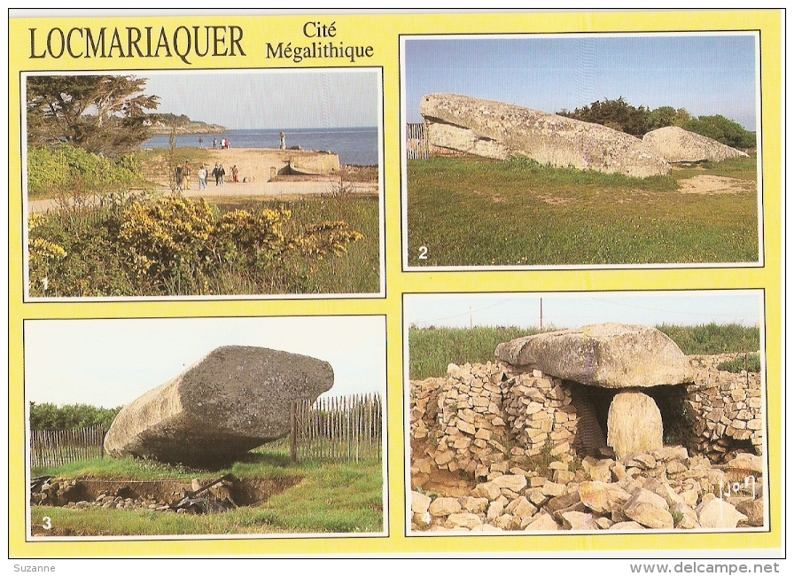 LOCMARIAQUER Cité Mégalitique - Carte Multivues - Locmariaquer