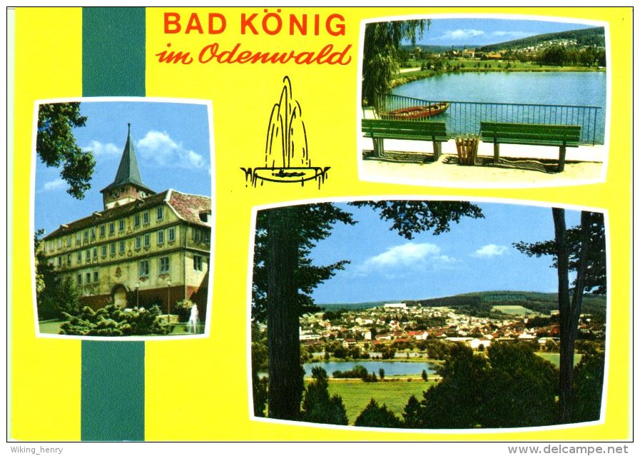 Bad König - Mehrbildkarte 10 - Bad Koenig