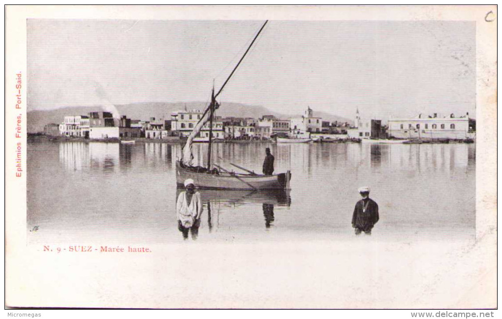 SUEZ - Marée Haute - Suez