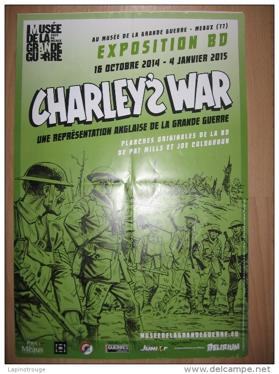 Affiche COLQUHOUN Joe Expo Charley-s War Meaux 2014 (Patt Mills) - Plakate & Offsets