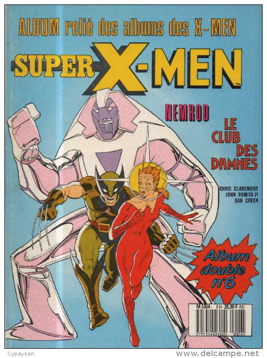 X-MEN XMEN Album N° 6  ( 12 13 ) LUG 10-1988  (BI3) - X-Men