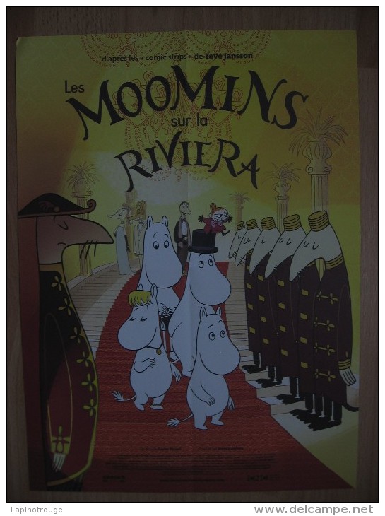 Affiche JANSSON Tove Pour Les Moomins Sur La Riviera - Afiches & Offsets