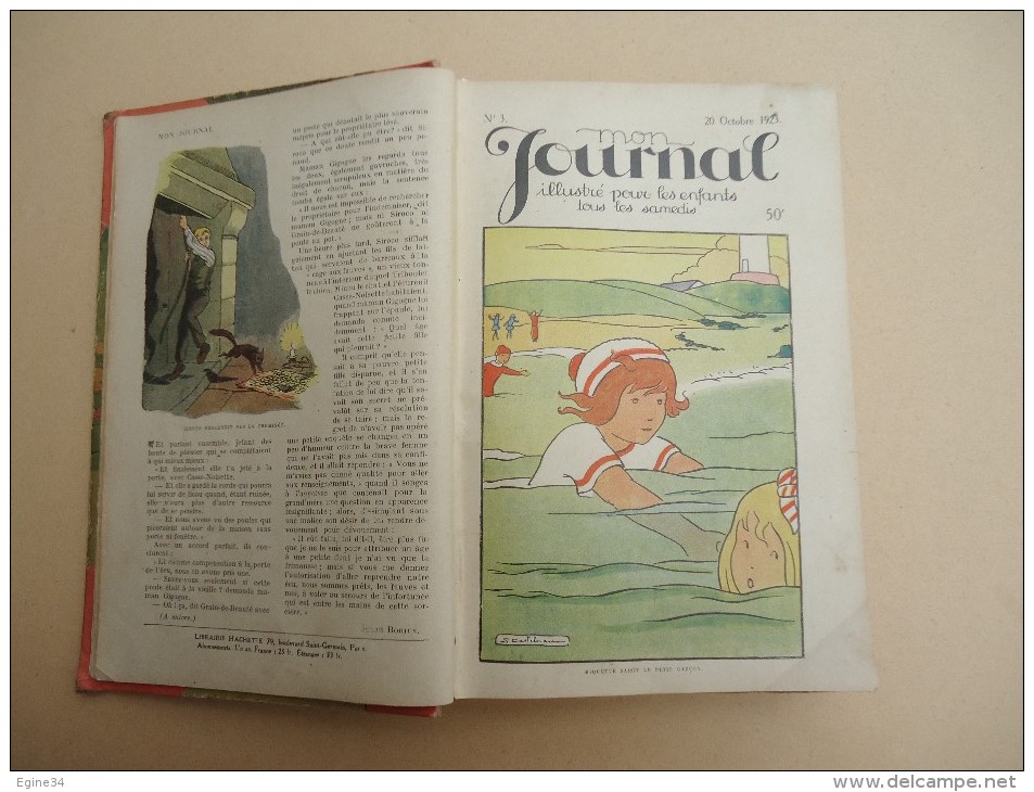 Recueil Hebdomadaire - Magazine Illustré Pour Les Enfants MON JOURNAL - Année 1923-1924 - 52 Numéros - 1900 - 1949