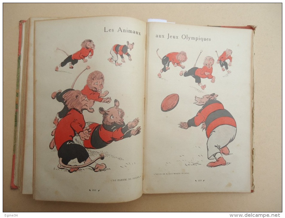 Recueil Hebdomadaire - Magazine Illustré pour les Enfants MON JOURNAL - Année 1923-1924 - 52 numéros