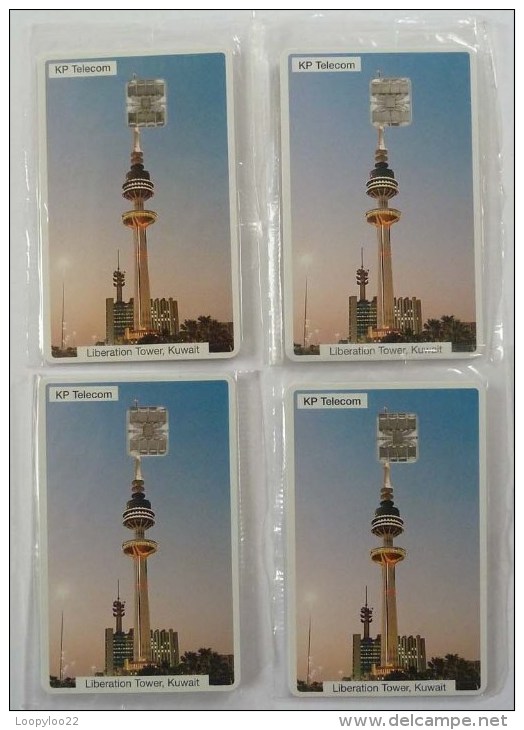 KUWAIT - 1st Issue Chip Set Of 4 - KP Telecom - Mint Blister - Kuwait