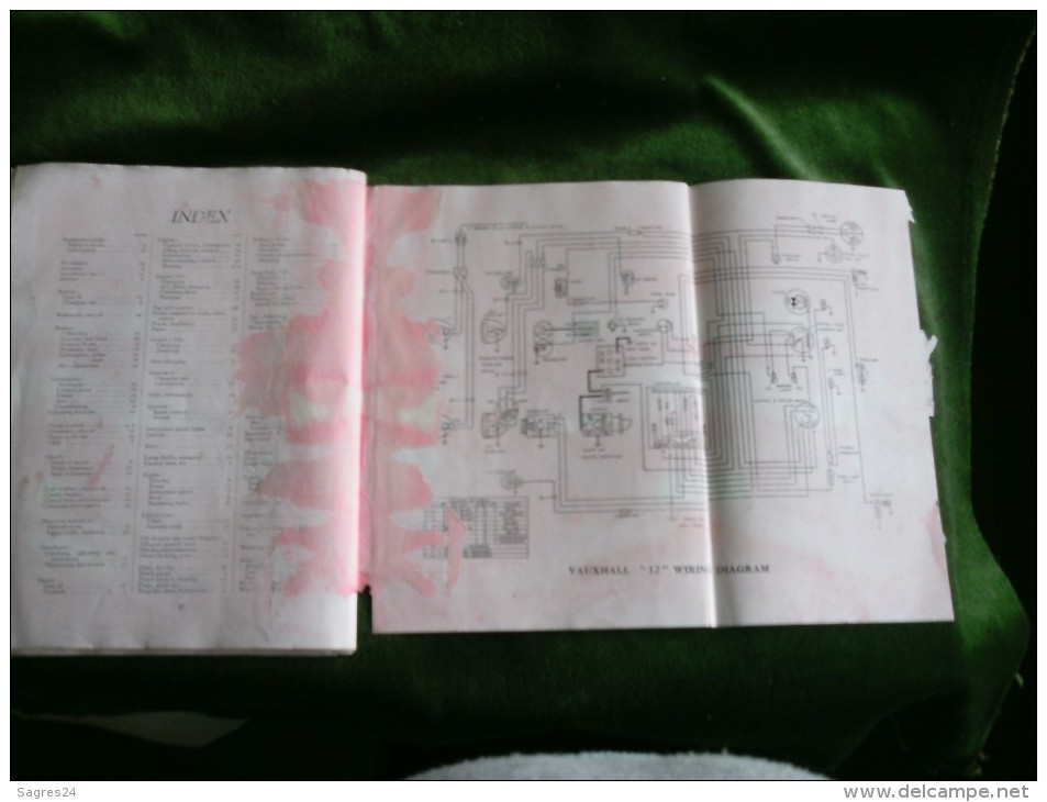 Instructions for the Operation and Maintenance of the Vauxhall 12 Four Cylinder Model