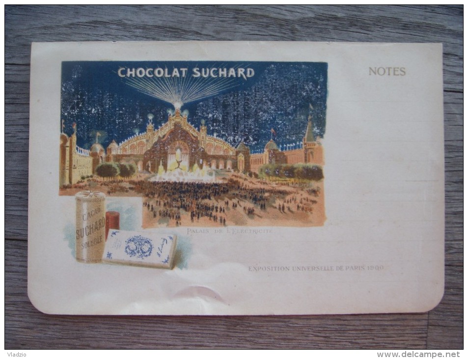 Palais De L`Electricite. Paris 1900. Chocolat  Suchard. Exposition Universelle. - Chocolat