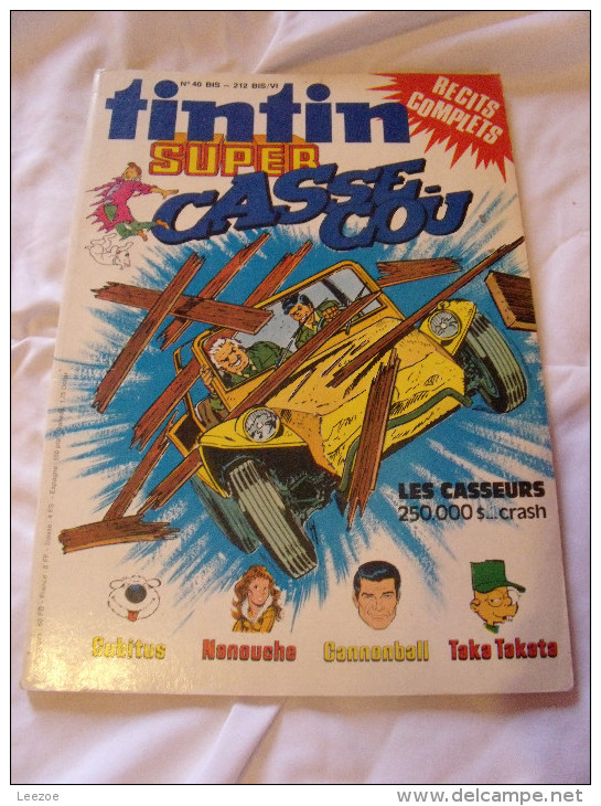 Super Tintin : N° 6, Super Casse-cou : Les Casseurs - Tintin