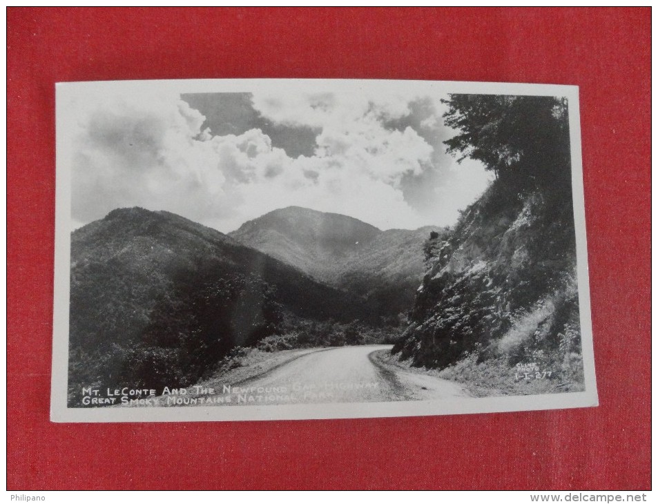 RPPC  Mt LeConte  Great Smokey Mountains National Park Ref  1796 - Smokey Mountains