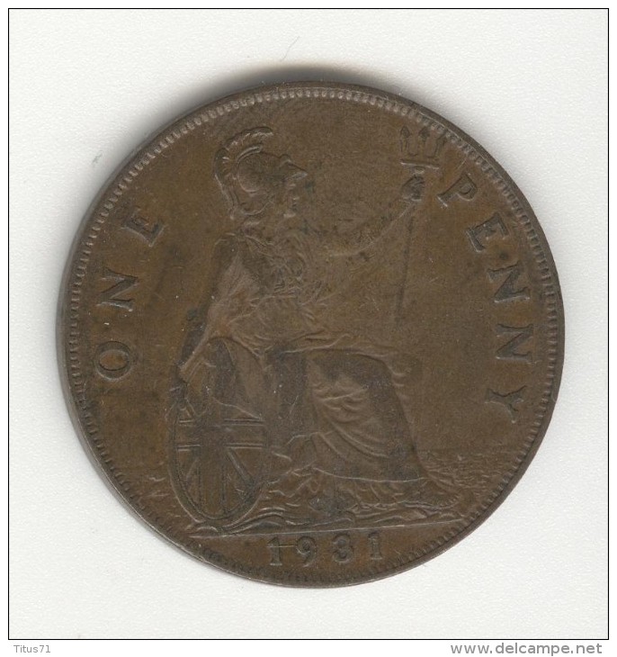 1 Penny Grande-Bretagne / Great Britain 1931 TTB - D. 1 Penny