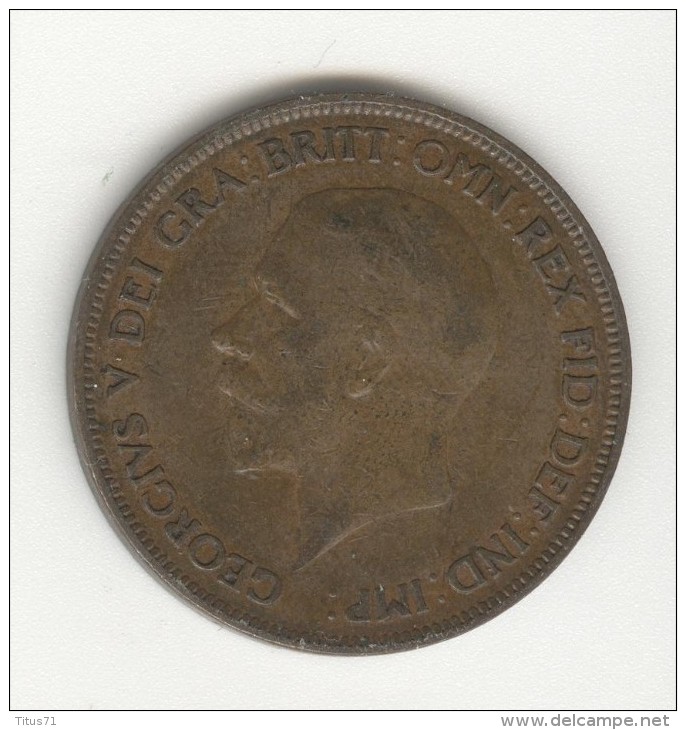 1 Penny Grande-Bretagne / Great Britain 1931 TTB - D. 1 Penny