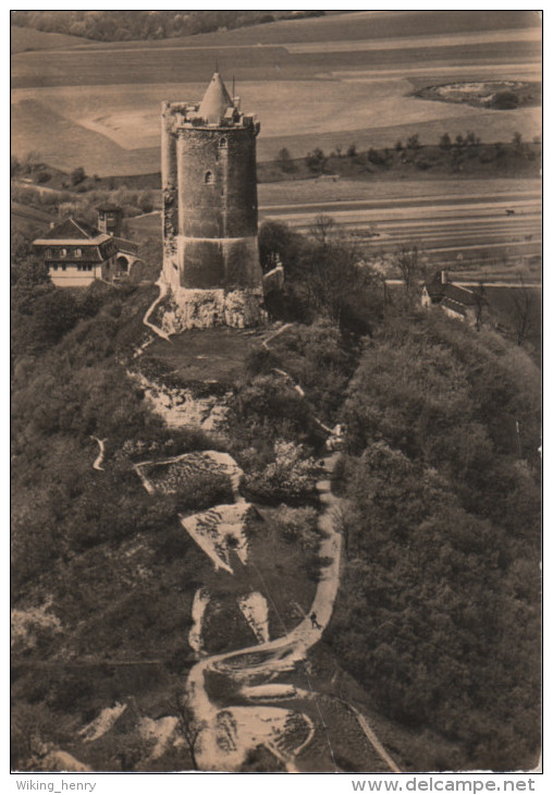 Bad Kösen - S/w Saaleck Vom Turm Der Rudelsburg Gesehen - Bad Koesen