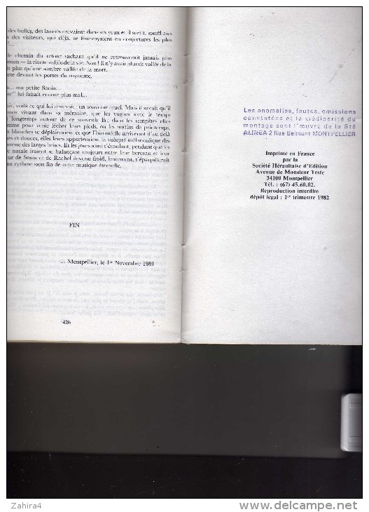 Les Larmes De La Passion Par José Castano - Roman - Récit Le Plus émouvant De La Guerre D'Algérie - - Livres Dédicacés