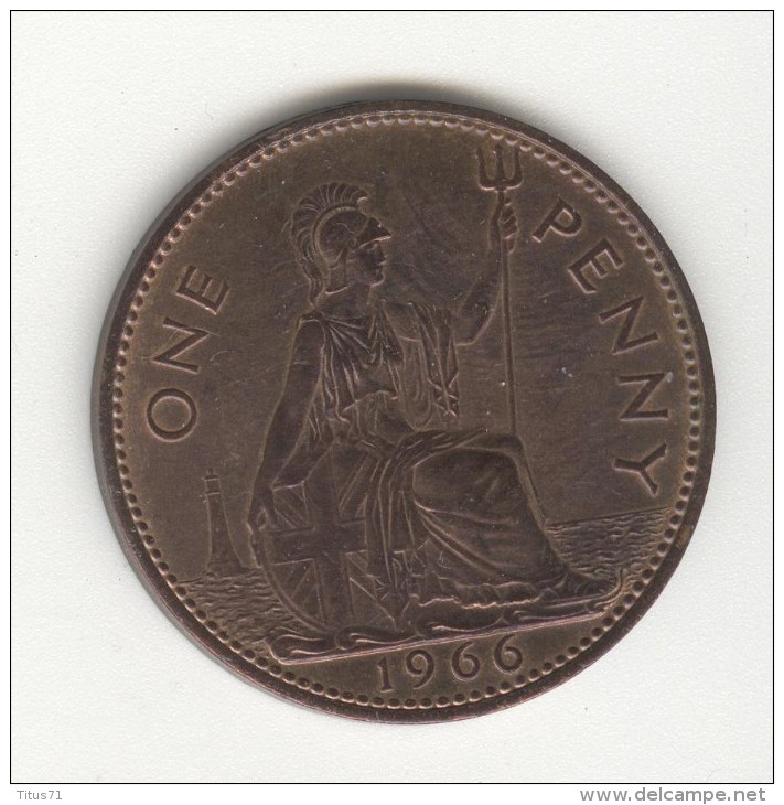 1 Penny Grande-Bretagne / Great Britain 1966 SUP - D. 1 Penny