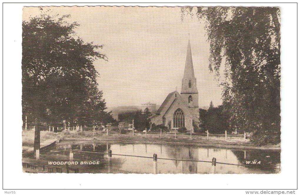 CPSM - United Kingdom -  ENGLAND - LONDON Borough Of Pedbridge  : Woodford Bridge . - London Suburbs