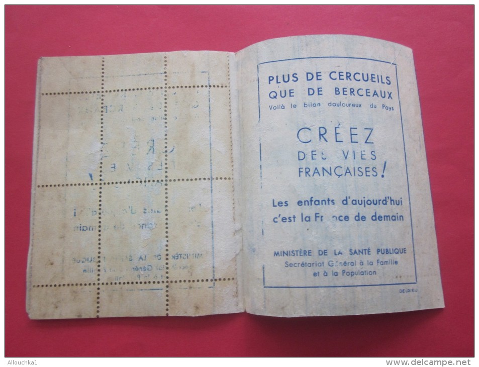 Rare 1945 ERINNOPHILIE FRANCE BLOC CARNET 10 VIGNETTE ANTI TUBERCULEUX NESTLE GIBBS 15é CAMPAPAGNE CONTRE TUBERCULOSE - Blokken & Postzegelboekjes