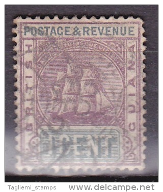 British Guiana, 1889, SG 193, Used (Wmk Crown CA) - British Guiana (...-1966)