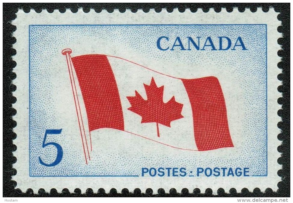 CANADA, 1965, # 439,  CANADIAN FLAG    MNH - Neufs