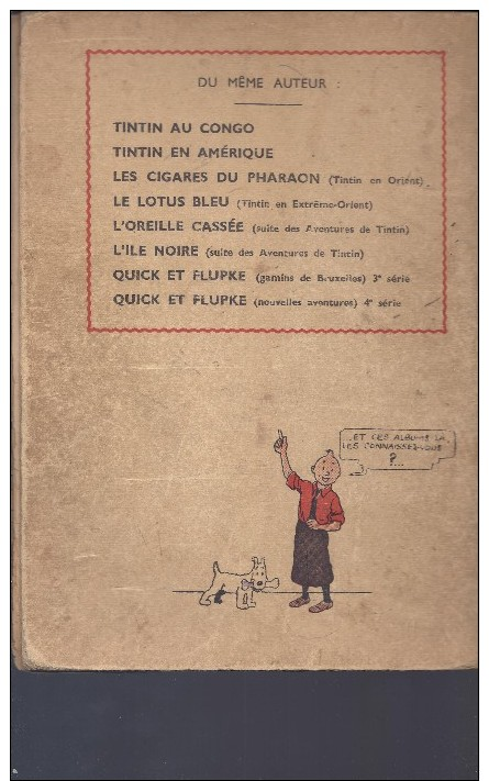 LE SCEPTRE D'OTTOKAR - Hergé