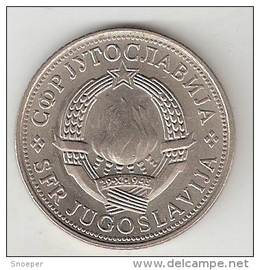 Yogoslavia 5 Dinara  1975  KM 58    Xf+ !! - Yougoslavie
