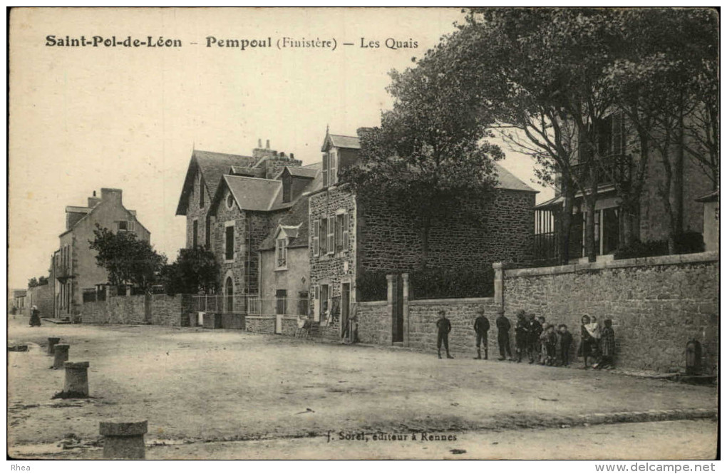 29 - SAINT-POL-DE-LEON - Pempoul - Cachet Militaire - Saint-Pol-de-Léon