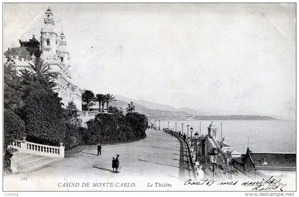 Casino De Monte-Carlo. Le Thèatre - Opera House & Theather