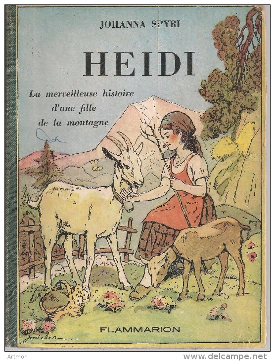 SPYRI - HEIDI -   FLAMMARION - 1950 - Contes