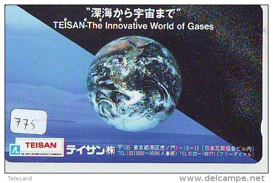 Télécarte Japon ESPACE * Phonecard JAPAN * SPACE SHUTTLE (765) * Rocket * LAUNCHING * SPACE WORLD * Rakete * - Espace