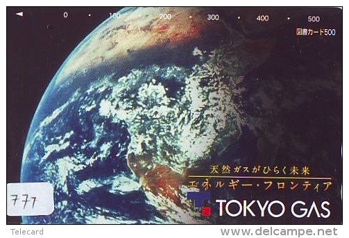 Télécarte Japon ESPACE * Phonecard JAPAN * SPACE SHUTTLE (777) * Rocket * LAUNCHING * SPACE WORLD * Rakete * - Espace