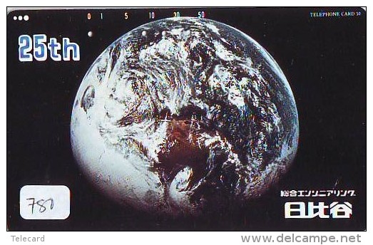 Télécarte Japon ESPACE * Phonecard JAPAN * SPACE SHUTTLE (780) * Rocket * LAUNCHING * SPACE WORLD * Rakete * - Espace