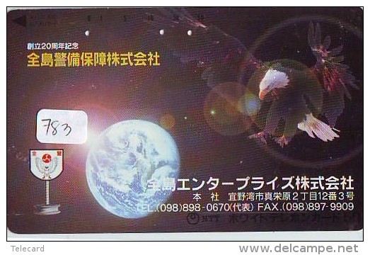 Télécarte Japon ESPACE * Phonecard JAPAN * SPACE SHUTTLE (783) * Rocket * LAUNCHING * SPACE WORLD * Rakete * - Espace