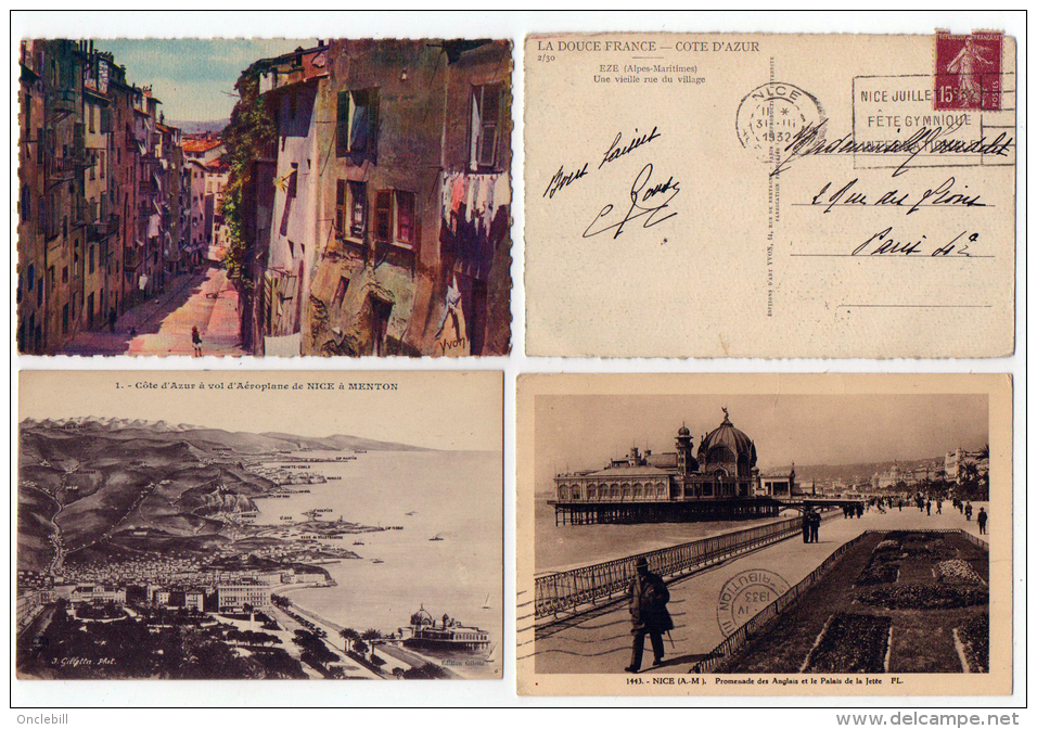 Nice Alpes Maritimes Lot 15 Cpa Très Bon état - Ambachten