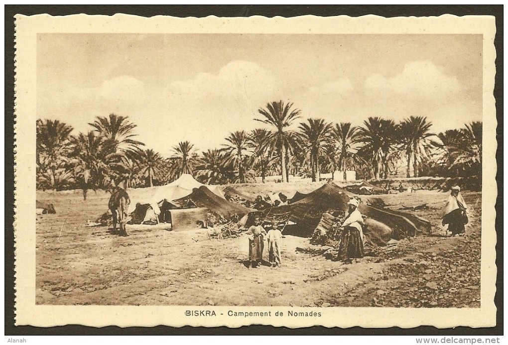 BISKRA Rare Campement De Nomades (Richardet) Algérie - Biskra