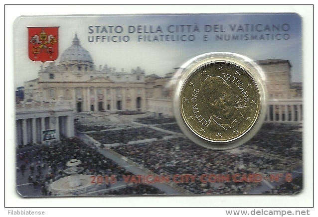 2015 - Vaticano Coin Card 6 - Vatican