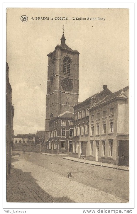 CPA - BRAINE LE COMTE - Eglise Saint Gery  // - Braine-le-Comte