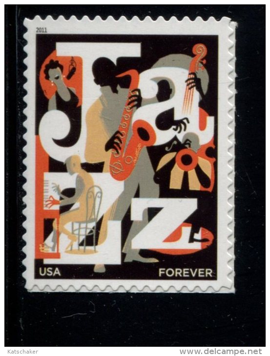 221863531 2011  USA XX MNH SCOTT  4503 Jazz - Unused Stamps