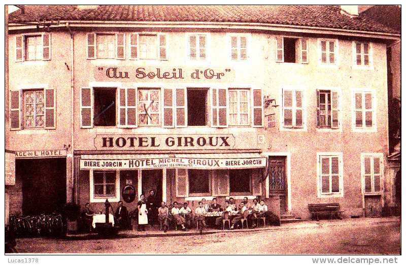 01 / ST TRIVIER DE COURTES / GRAND HOTEL DU SOLEIL D OR - Sin Clasificación