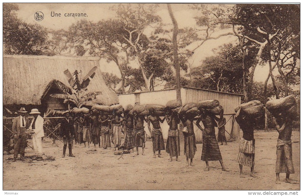 Une Caravane - Nels Série 1 , N° 23 - 1931 - Timbre - Lubumbashi