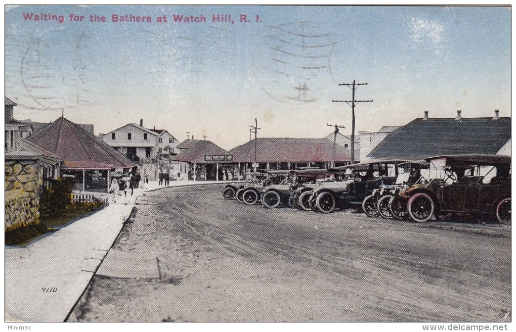 Walting For The Bathers At Watch Hill, R.I. - 1919 - New Haven