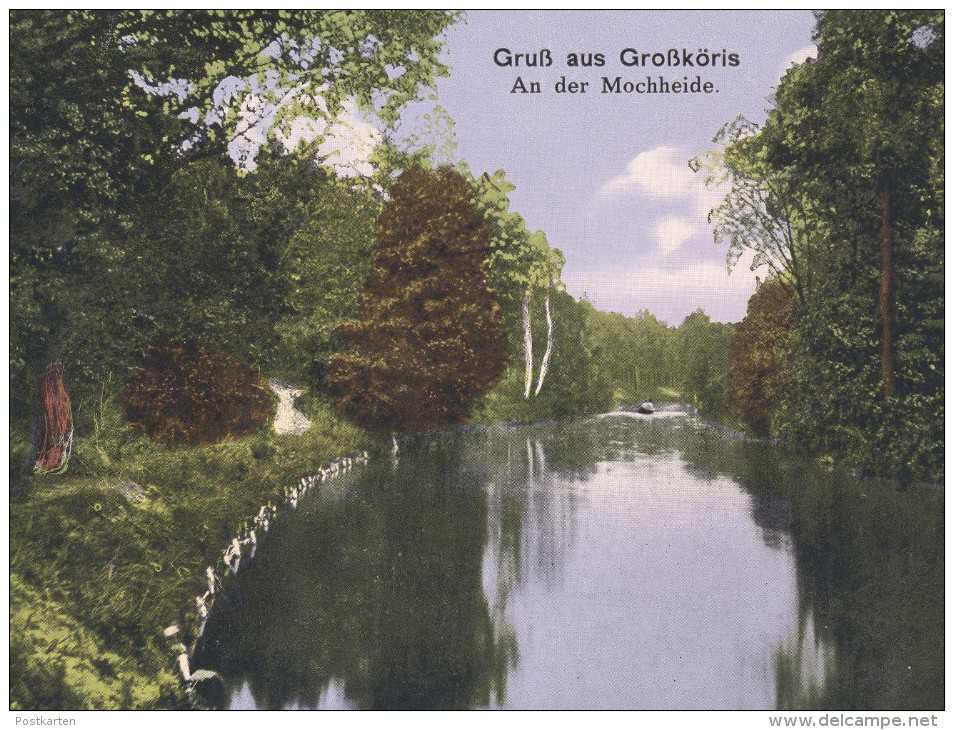 ALTE POSTKARTE GRUSS AUS GROSSKÖRIS AN DER MOCHHEIDE SEE Groß Köris Ansichtskarte AK Cpa Postcard - Dahme