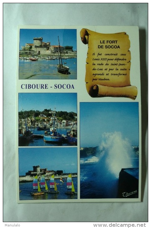 D 64 - Ciboure - Socoa - Ciboure