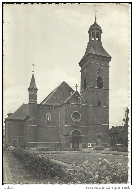 Frameries -- Eglise  St - Waudru.   ( 2 Scans) - Frameries