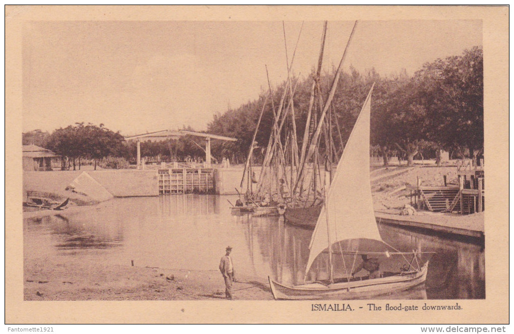 ISMAILIA THE FLOOD GATE DOWNWARDS (dil197) - Ismaïlia